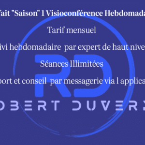 Forfait "Saison" 1 Visio Hebdomadaire