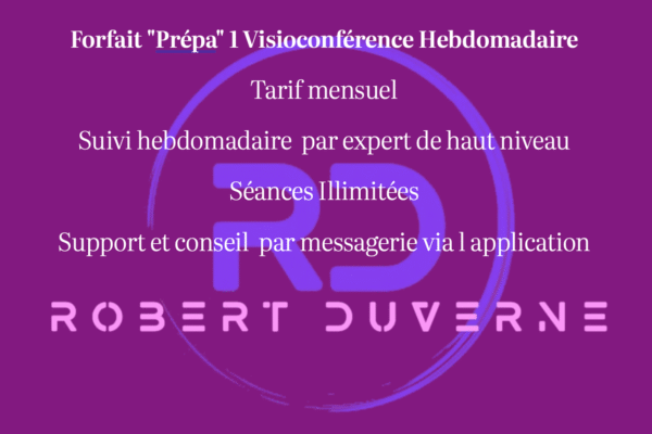 Forfait "Préparation Individuelle"